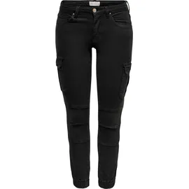 Only ONLMISSOURI REG ANK CARGO PNT Cargohose Schwarz 38