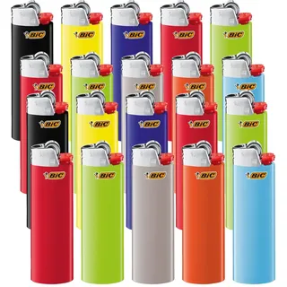 BIC 25 BIC Maxi J26 Feuerzeuge mit Kindersicherung farbig sortiert