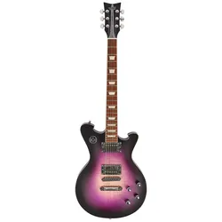 Wild Customs Baroness Purple Burst #22S03038 - E-Gitarre