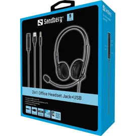 Sandberg Headset Jack+USB