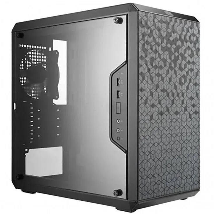 Cooler Master MasterBox Q300L Midi-Tower Schwarz Computer-Gehäuse Micro-ATX/Mini-ITX USB 3.0 Steel/Plastic Black
