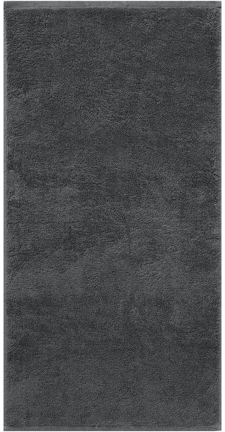 BettwarenShop Handtuch Serie Premium Duschtuch 70x140 cm | anthrazit - grau