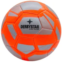 Derbystar Fußball Heimspiel Street Soccer Größe 5 Silber-Orange