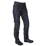 ROLEFF RACEWEAR Motorradhose Jeans für Damen, Blau, Größe 35