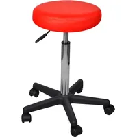 vidaXL Rollhocker 2 St. rot