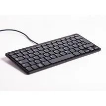 Raspberry Pi USB Tastatur DE schwarz/grau