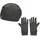 Asics Laufhandschuhe schwarz L/XL