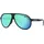Pit Viper The Jethawk Polarized Sonnenbrille (Größe REGULAR, schwarz)