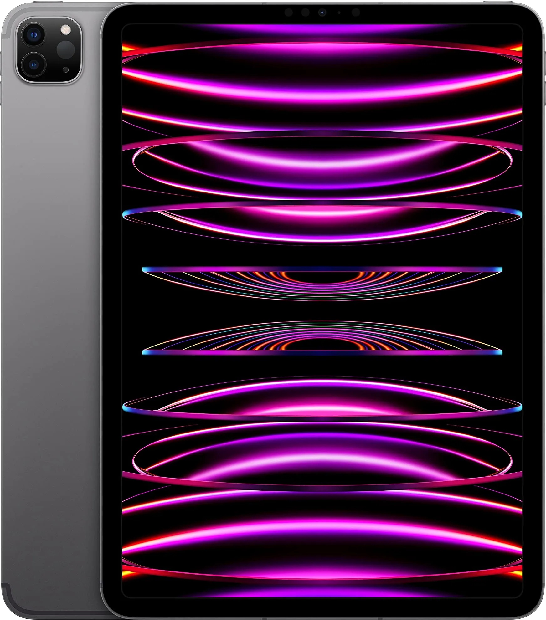 Apple 2022 11" iPad Pro (Wi-Fi + Cellular, 128 GB) - Space Grau (4. Generation)