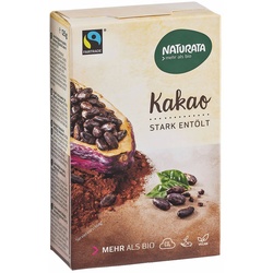 Naturata Bio Kakao stark entölt Fairtrade Pulver 125 g