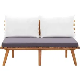 vidaXL Modell 15 Loungeset mit Auflagen braun