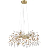 GLOBO Danna 8-flg. 61 cm rund gold