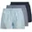 JACMILANO WOVEN BOXERS 3 PACK Blau Dunkelblau L