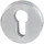HOPPE Schutzrosette E42NSA Edelstahl Silber