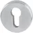 HOPPE Schutzrosette E42NSA Edelstahl Silber