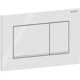 Geberit Sigma30 Betätigungsplatte für 2-Mengen-Spülung weiß/weiß matt 115.883.11.1