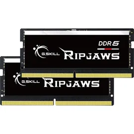 G.SKILL Ripjaws 32GB Kit DDR5-5600 CL40-40-40-89 1,10V Dual Channel Arbeitsspeicher F5-5600S4040A16GX2-RS,