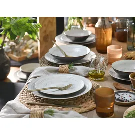 CreaTable Neapel Tafelservice 12-tlg. offwhite