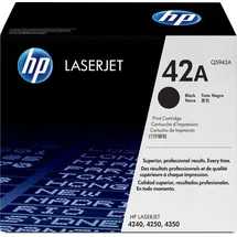 HP 42X schwarz 2er Pack (Q5942XD)