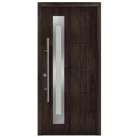Hörmann ISOPRO Secur IPS 780S links 110 x 210 cm night oak