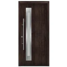 Hörmann ISOPRO Secur IPS 780S links 110 x 210 cm night oak