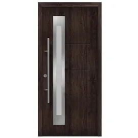 Hörmann ISOPRO Secur IPS 780S links 110 x 210 cm night oak