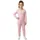 Devold of Norway Breeze Merino Sleep Overall - Chalk Pink - 4 Monate