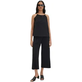 Someday Blusentop mit floraler Stickerei Schwarz 38