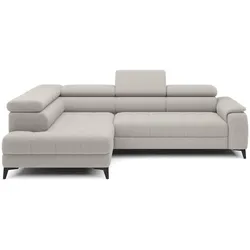 Ecksofa Chivas Stoff Beige