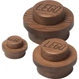 Room Copenhagen LEGO Wooden Garderobenhaken 3er-Set