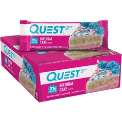 Quest Nutrition Quest Bars (12x60g) Birthday Cake EINHEITSFARBE 12 x 60 g