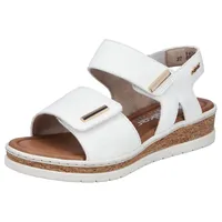 Rieker Keilsandalette Damen Weiß 43