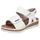 Rieker Keilsandalette Damen Weiß 43