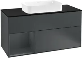 V&B Waschtischunterschrank Finion 120cm, Pl b m, Rg l md b m La, md b m La
