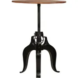 vidaXL Bartisch Altholz 75x(76-110) cm