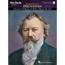 Music Minus One Johannes Brahms: Sonatas for Clarinet and Piand