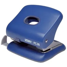Rapid 5000359 FC30 Starker Bürolocher (Kunststoff/Metall, 30 Blatt) hellblau