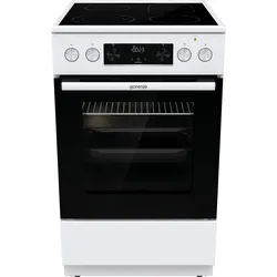 GORENJE Elektro-Standherd "GECS5C7", A (A+++-D), weiß, Herdsets, Knusprig genießen – ganz ohne Extra-Kalorien - dank AirFry-Funktion