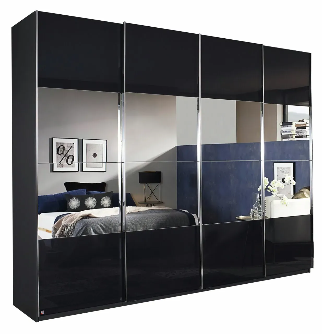 Novel Schwebetürenschrank SALIGO - B/H/T ca. 271,00x223,00x68,00