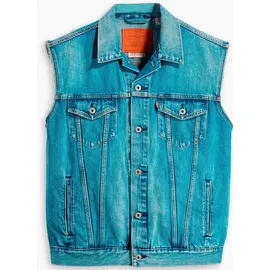 Levi's Relaxed Trucker Weste Blau M