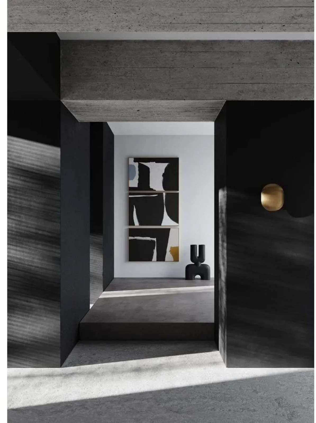 Wandleuchte 101 COPENHAGEN, Gold / Messing, für Wohnzimmer, Metall - 22 - 26
