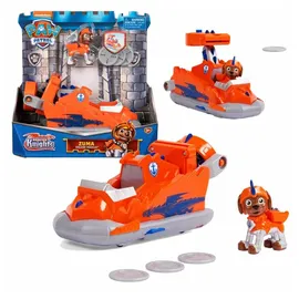 Paw Patrol Fahrzeuge Rescue Knights Deluxe Autos mit Spiel-Figuren, Figur:Zuma