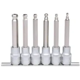 KS Tools 1/2" Bit-Stecknuss-Satz Innensechskant, 6-tlg.