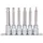 KS Tools 1/2" Bit-Stecknuss-Satz Innensechskant, 6-tlg.