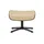 Sofa.de Hocker Timeout Leder 50 x 34 x 38 cm Creme