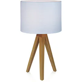 Markslöjd Kullen Tischlampe Eiche/Weiß