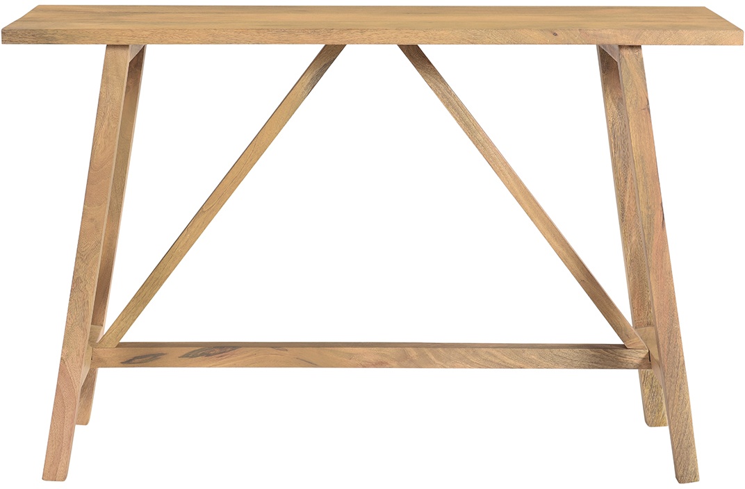 Console naturelle en bois manguier massif L120 cm YORI