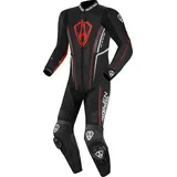 Arlen Ness Losail 1-Teiler Lederkombi, schwarz-rot, Größe 56 für Männer