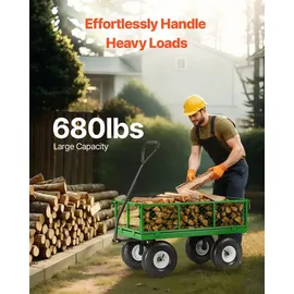 Vevor Bollerwagen 300 kg grün