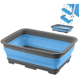 PoolFußbad, PoolFußwanne, Faltbare Fußbecken, Rutschfestes FußReinigungsbecken, Fußwanne für Poolleiter, Poolzubehör für Schwimmbecken/Whirlpools/Aufstellpools, P-ool Sauber Halten